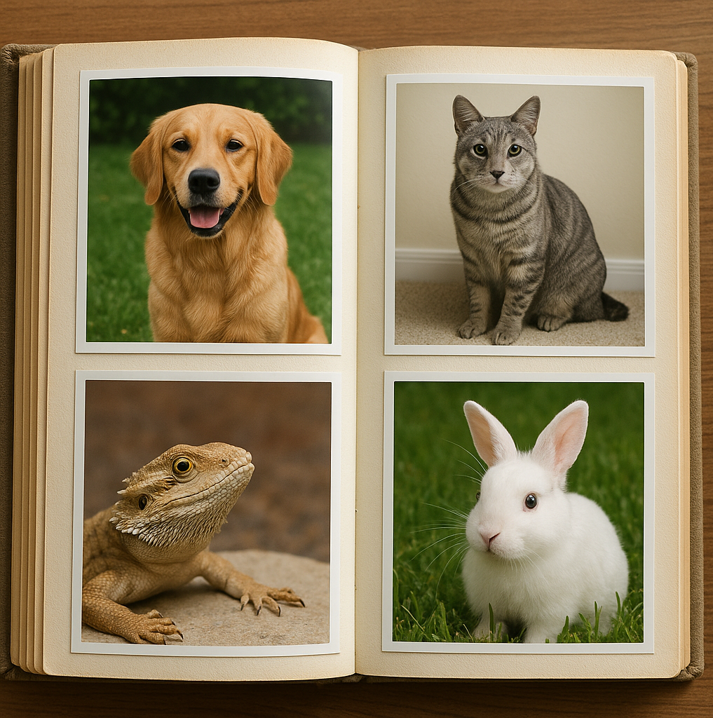 pet photo album