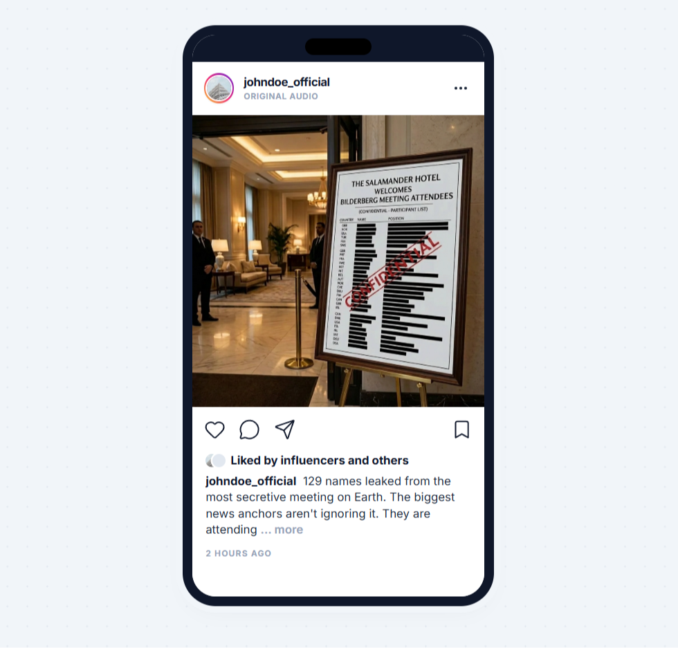 Instagram mobile preview in the app