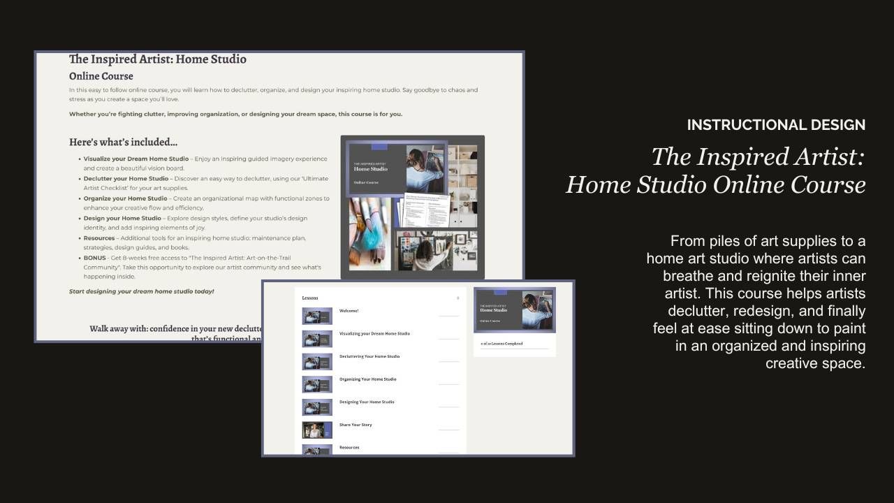 The Inspired Artist: Home Studio Online Course