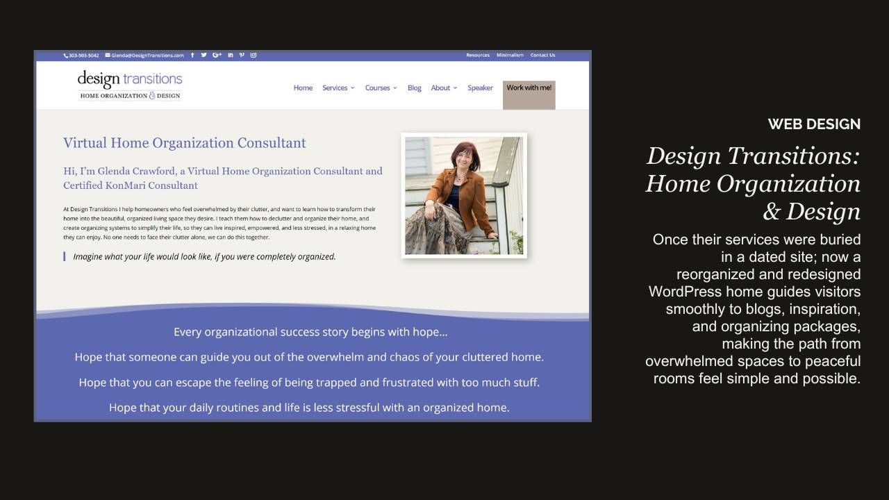 Design Transitions: Home Organization & Design