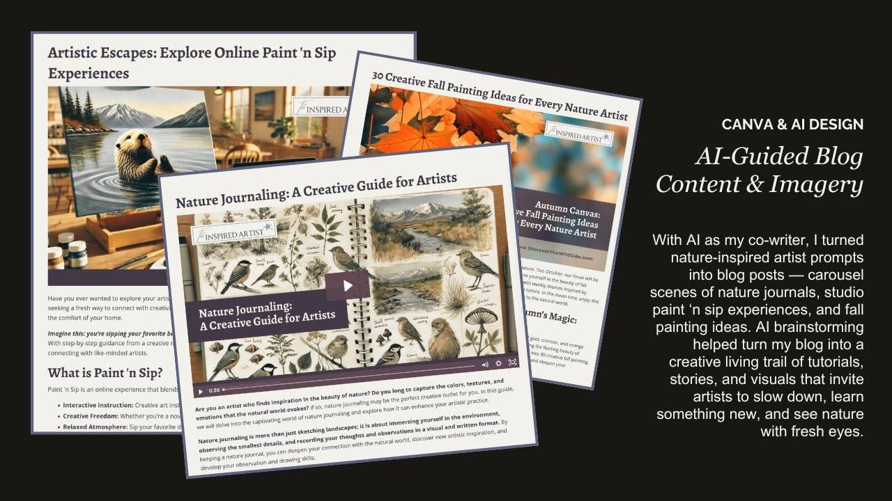 AI-Guided Blog Content & Imagery