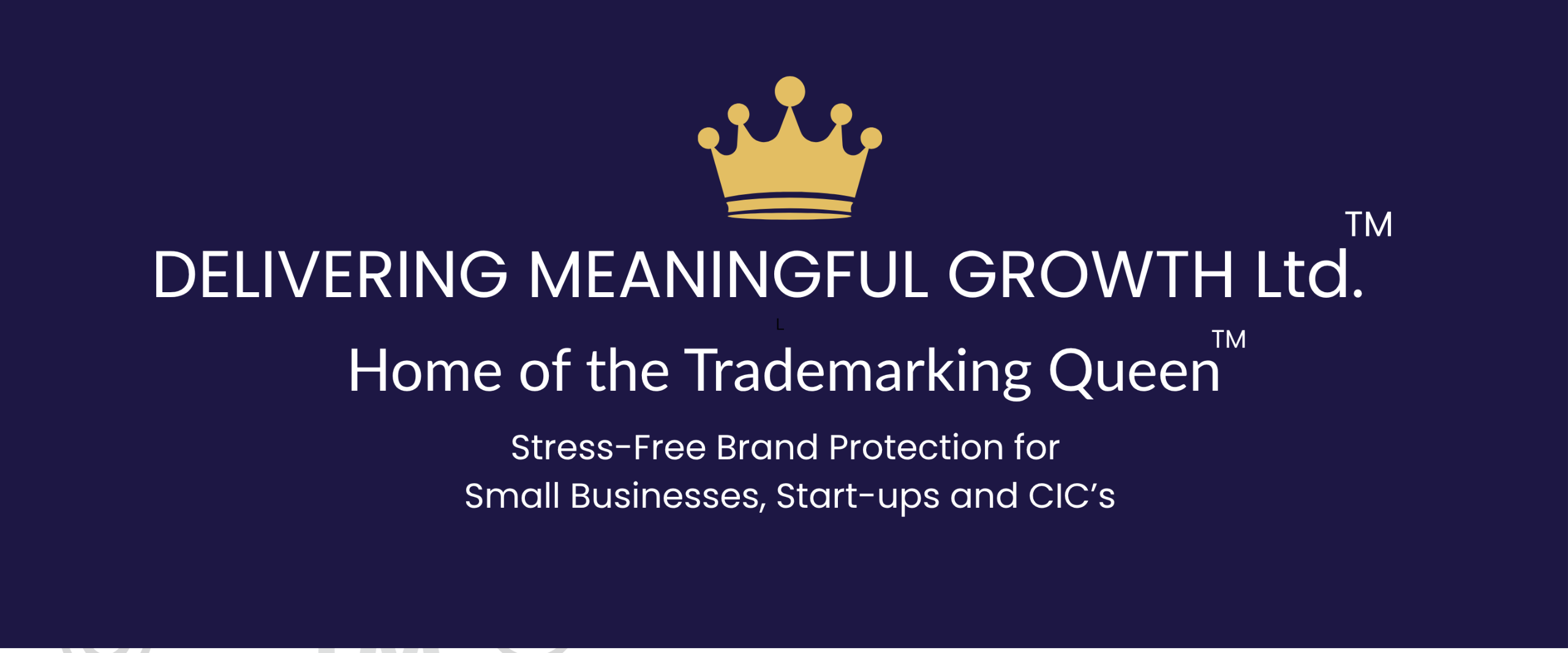 Trademarking Queen, Brand protection banner