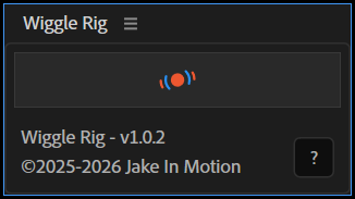 Controls for Texture Looper, an Adobe After Effects script created by Jake Bartlett
