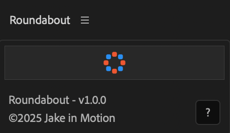Controls for Texture Looper, an Adobe After Effects script created by Jake Bartlett