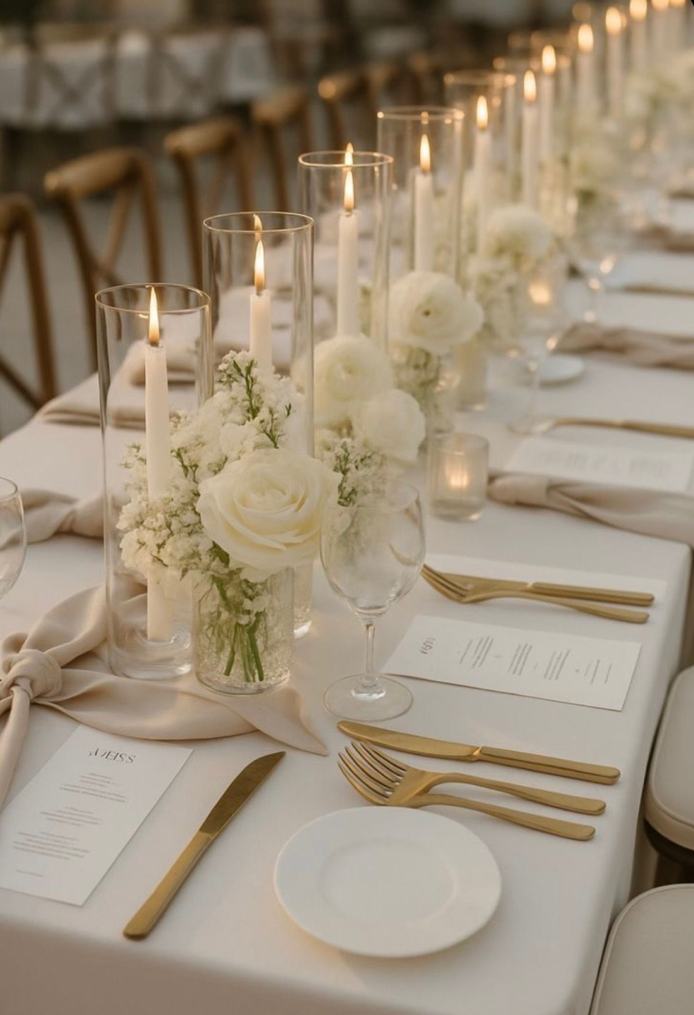 wedding tablescape