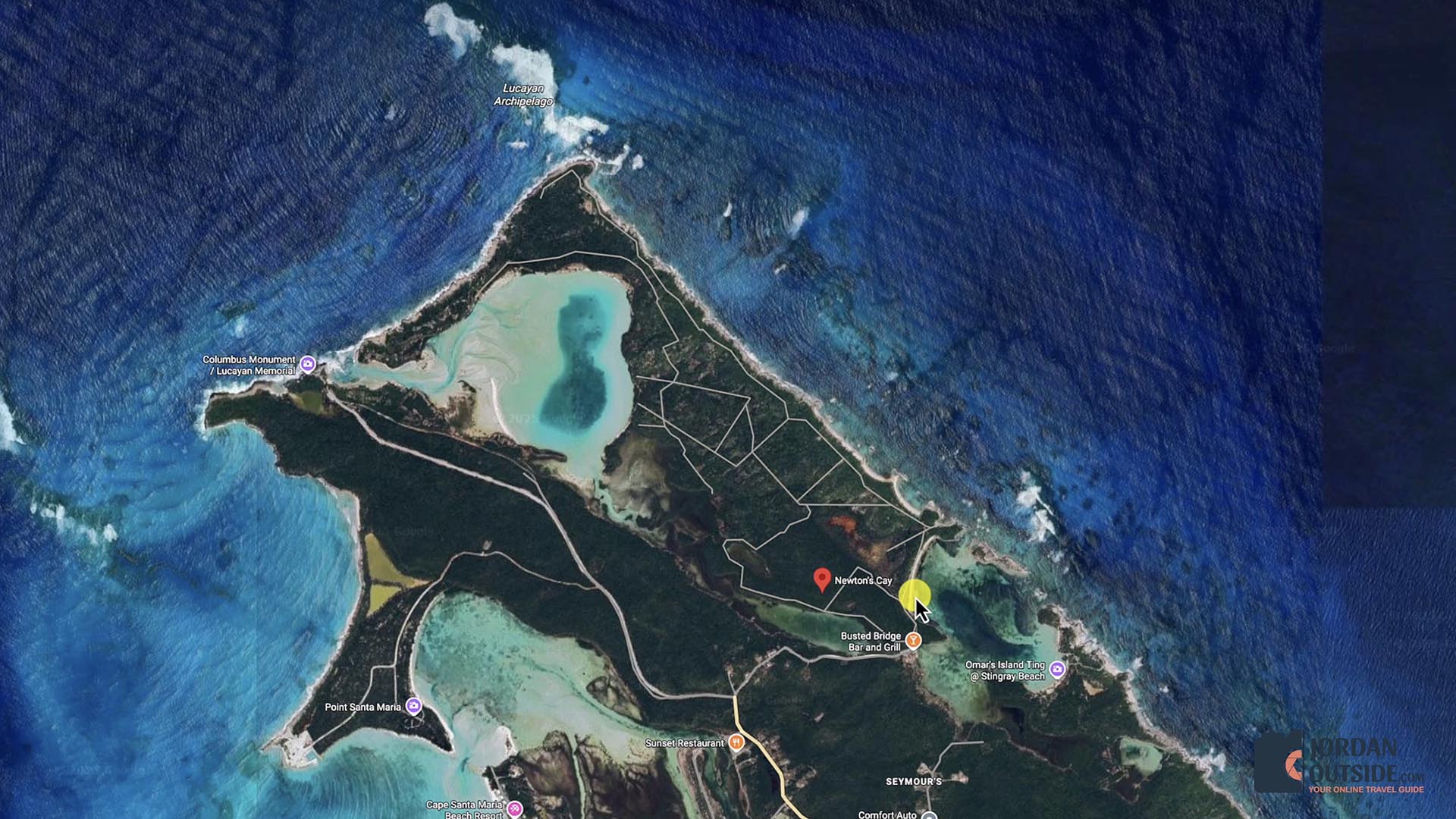 Newton's Cay Beach, Long Island, Bahamas