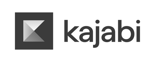 Kajabi logo greyscale