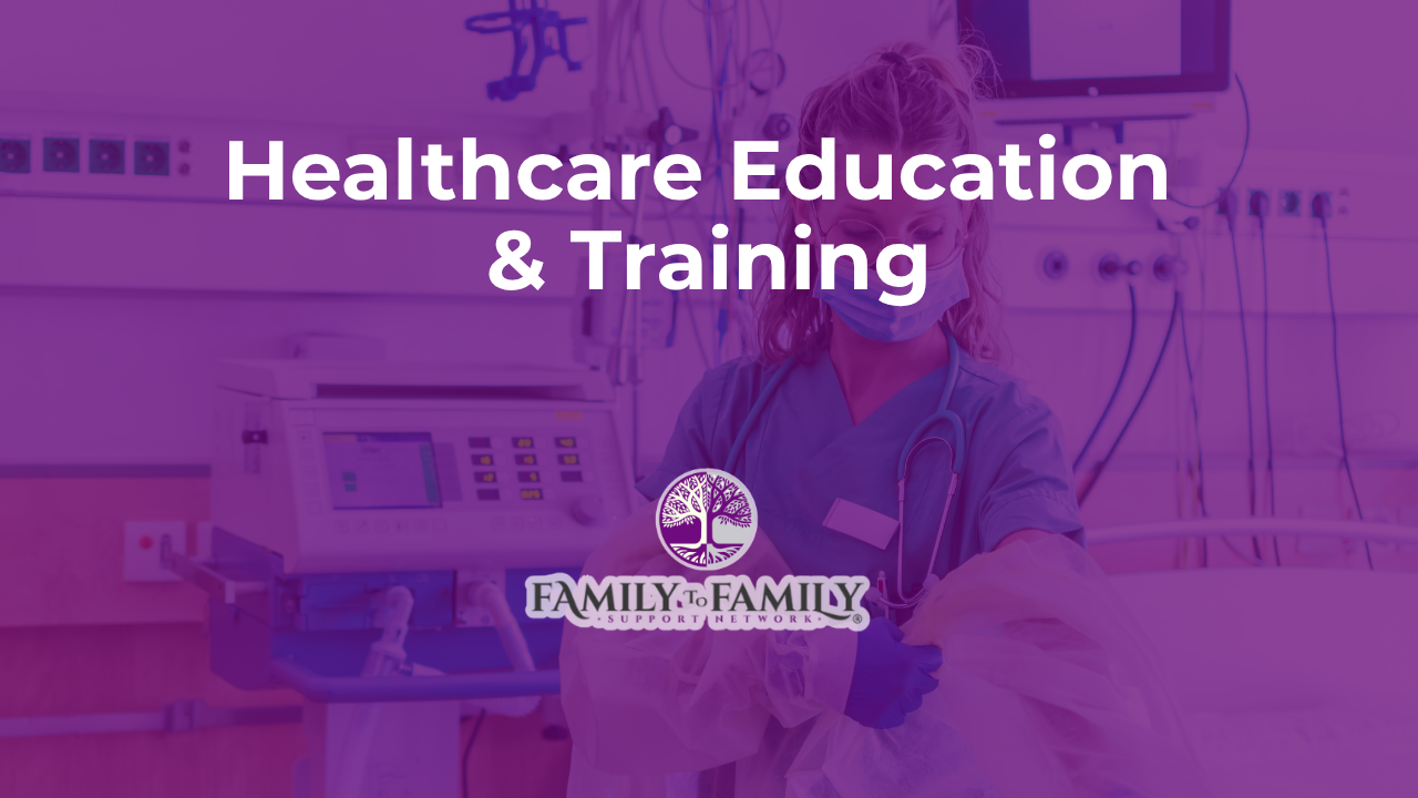 Healthcare Education and Training Graphic