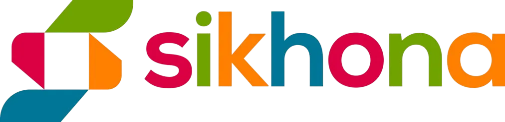 Sikhona company logo displayed on a clean background.