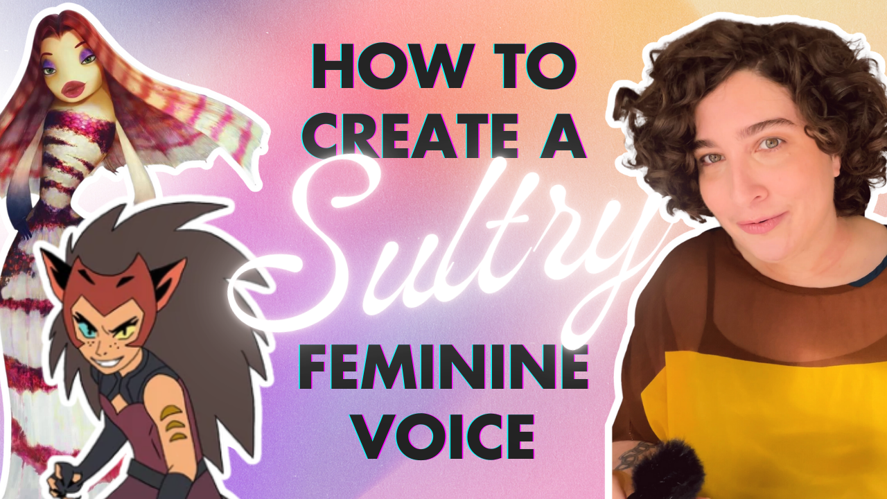 How to create a sultry, breathy feminine voice through voice feminization training techniques