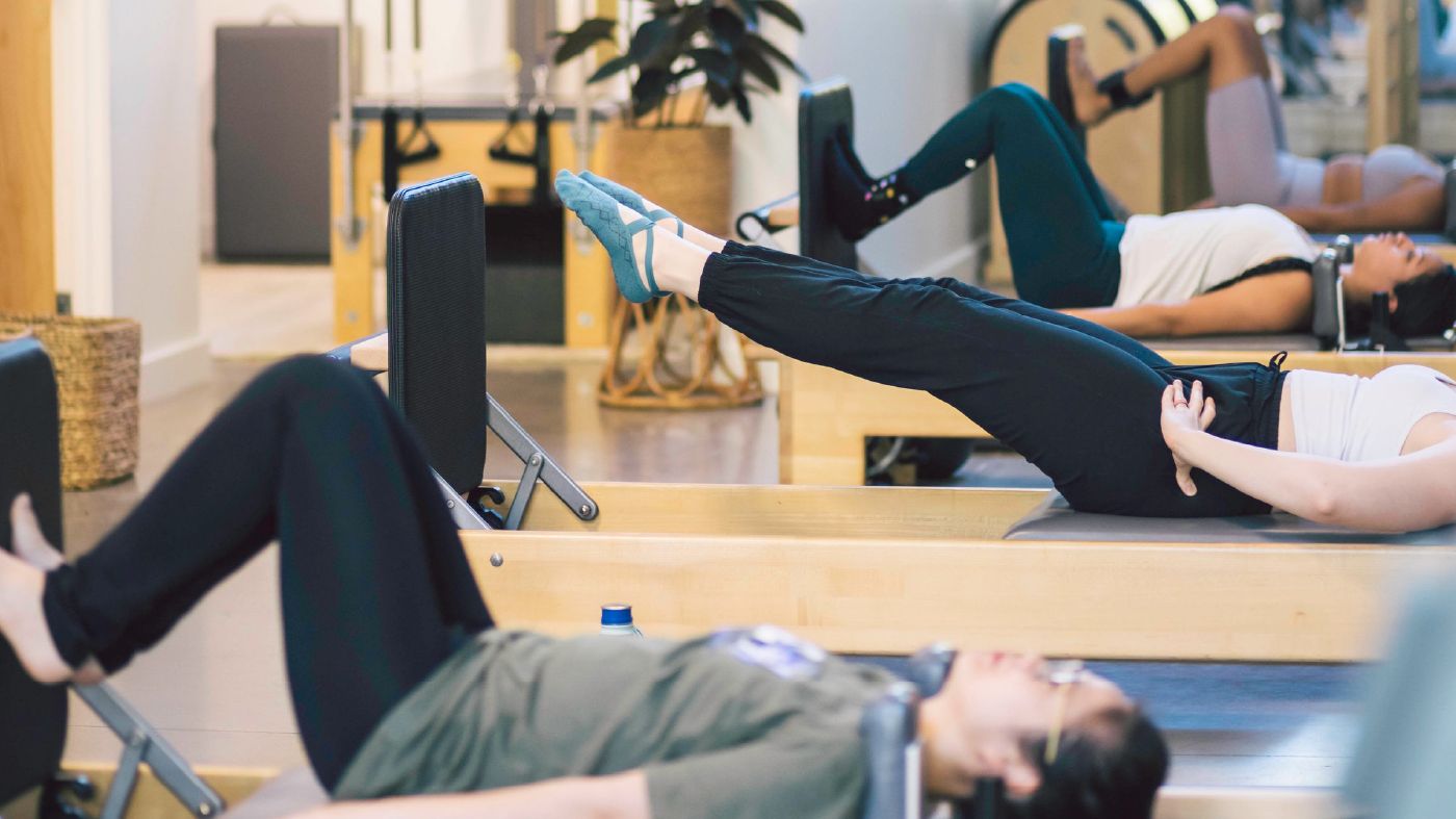 Pilates equipment class at ALIGN Pilates East in Springdale General, East Austin