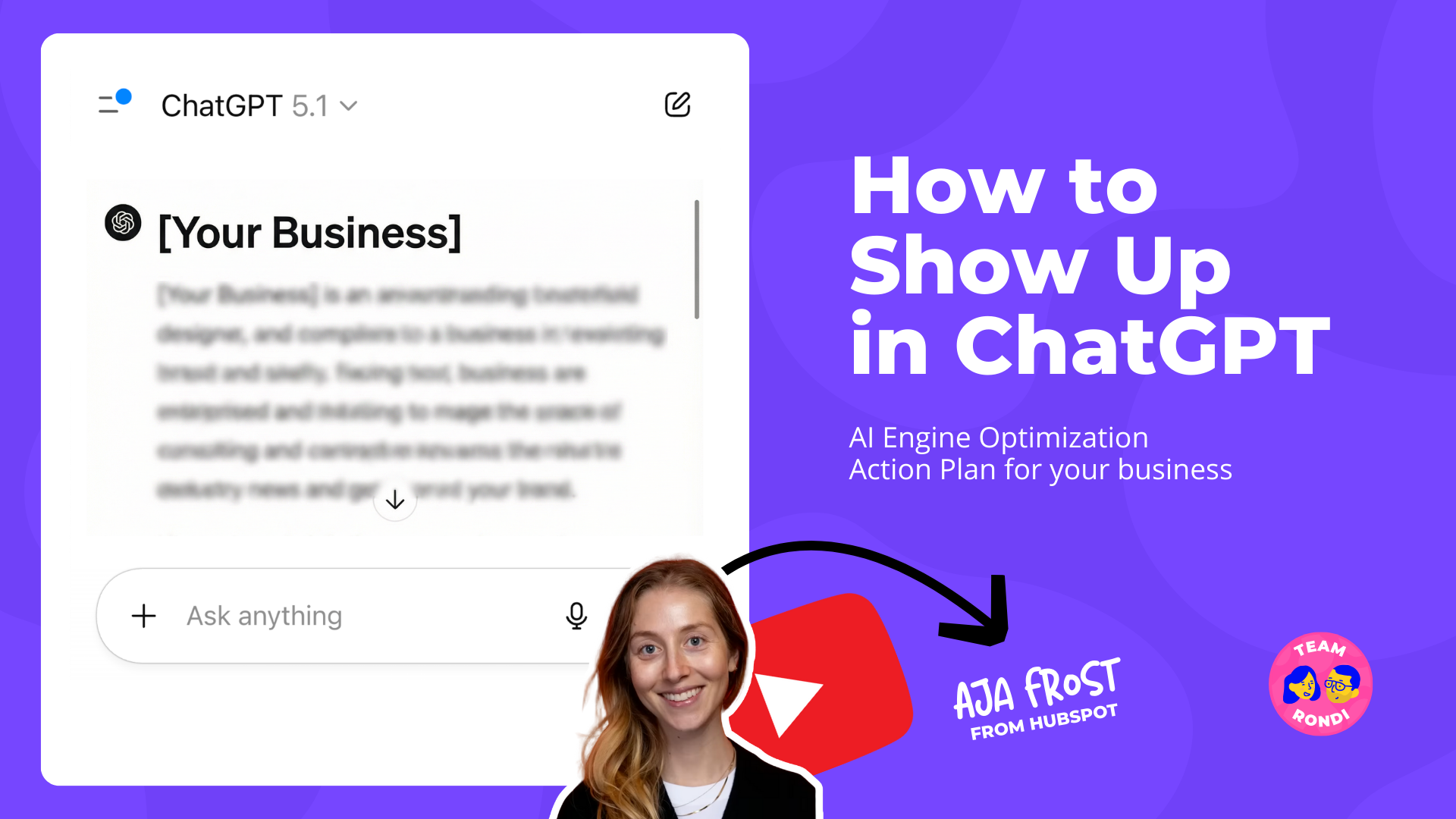 How to Show Up in ChatGPT - Action Plan for your business