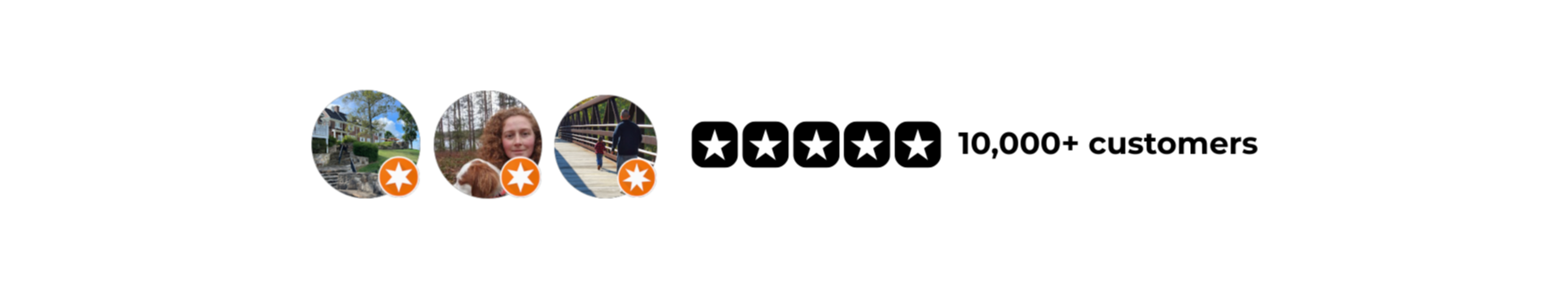 Social proof with customer reviews