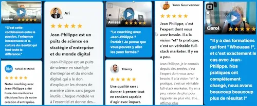 Les clients de Jean-Philippe Timsit, Ph.D. recommandent ses services.