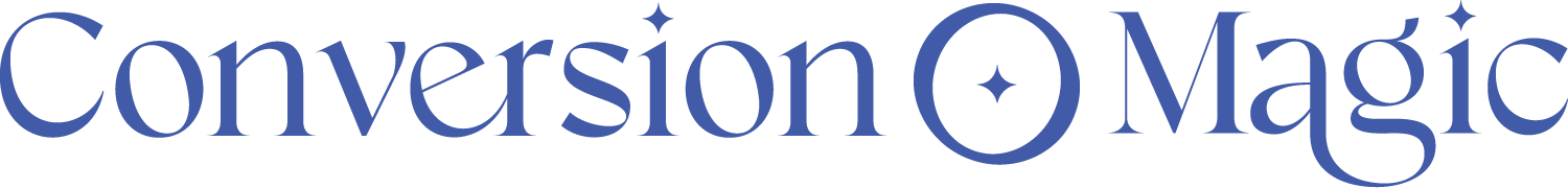 Conversion Magic logo. Optimised Digital marketing course.