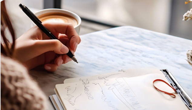 Focus - Writing notes