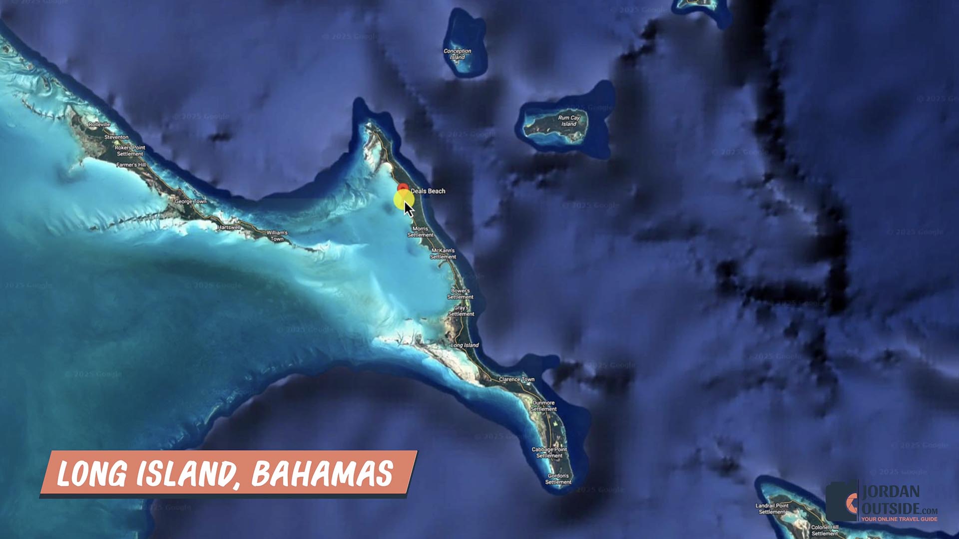 Deals Beach, Long Island, Bahamas