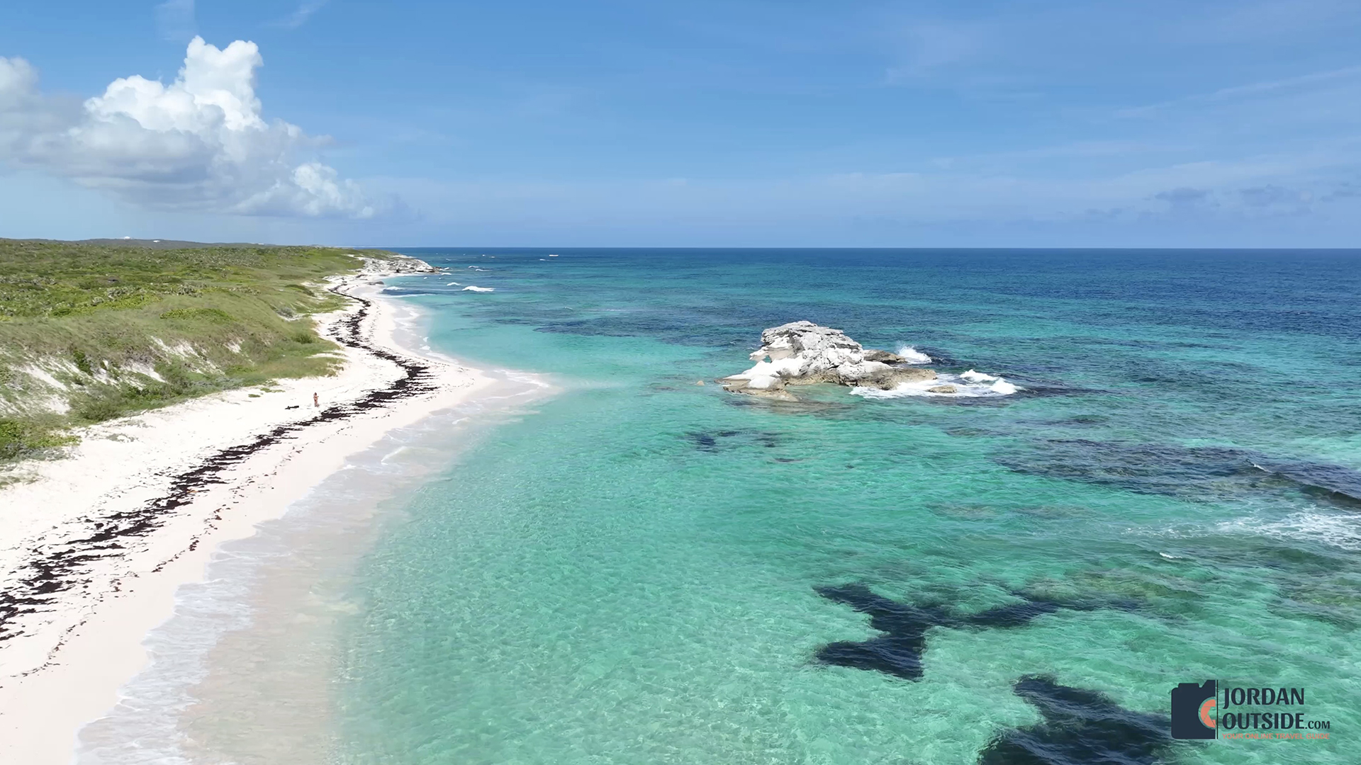 Harding's Beach, Long Island, Bahamas