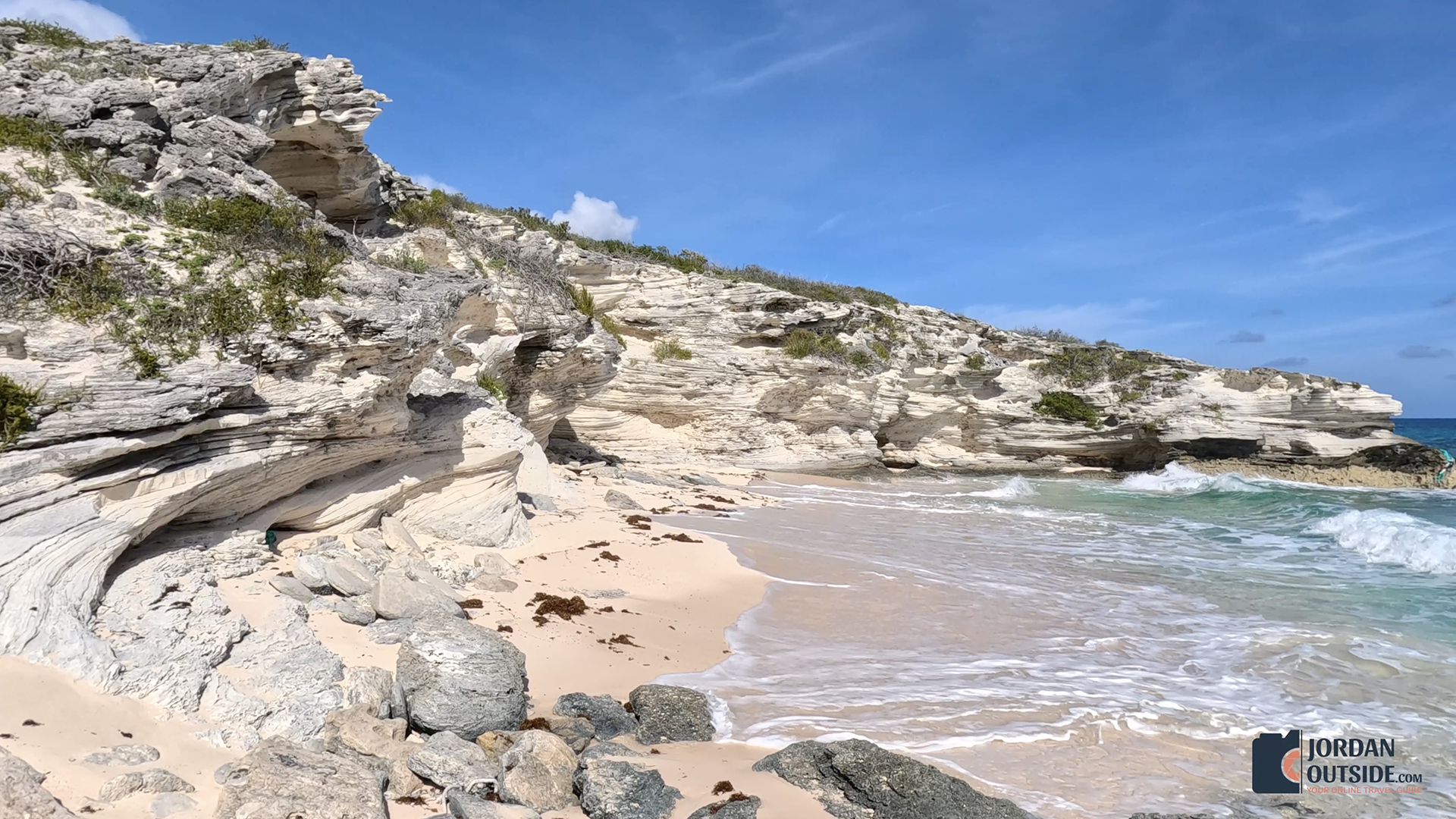 Harding's Beach, Long Island, Bahamas