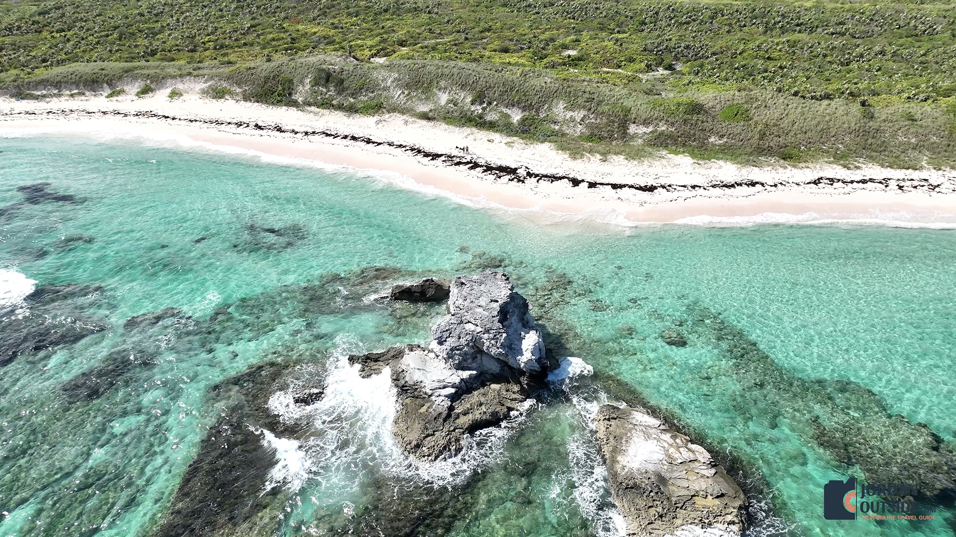 Harding's Beach, Long Island, Bahamas