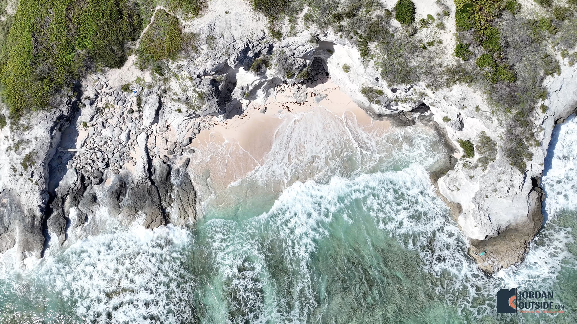 Harding's Beach, Long Island, Bahamas
