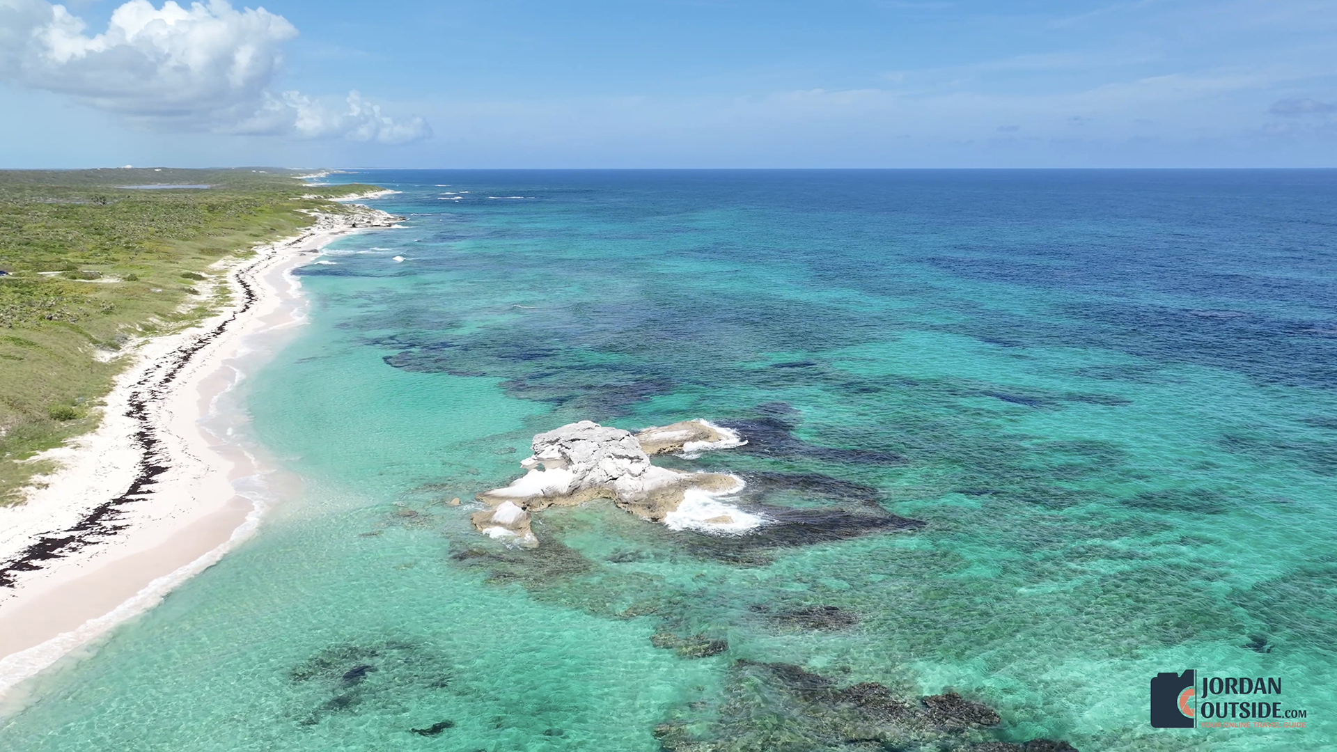 Harding's Beach, Long Island, Bahamas