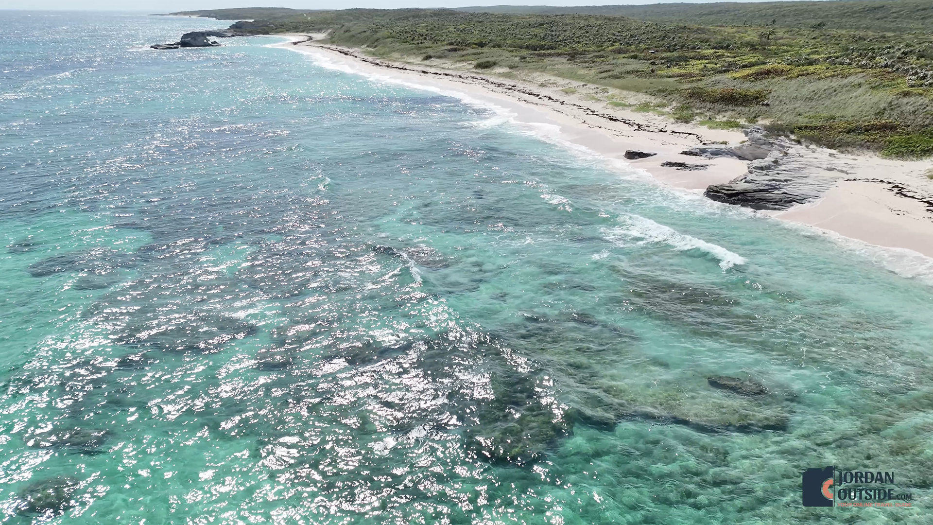 Harding's Beach, Long Island, Bahamas