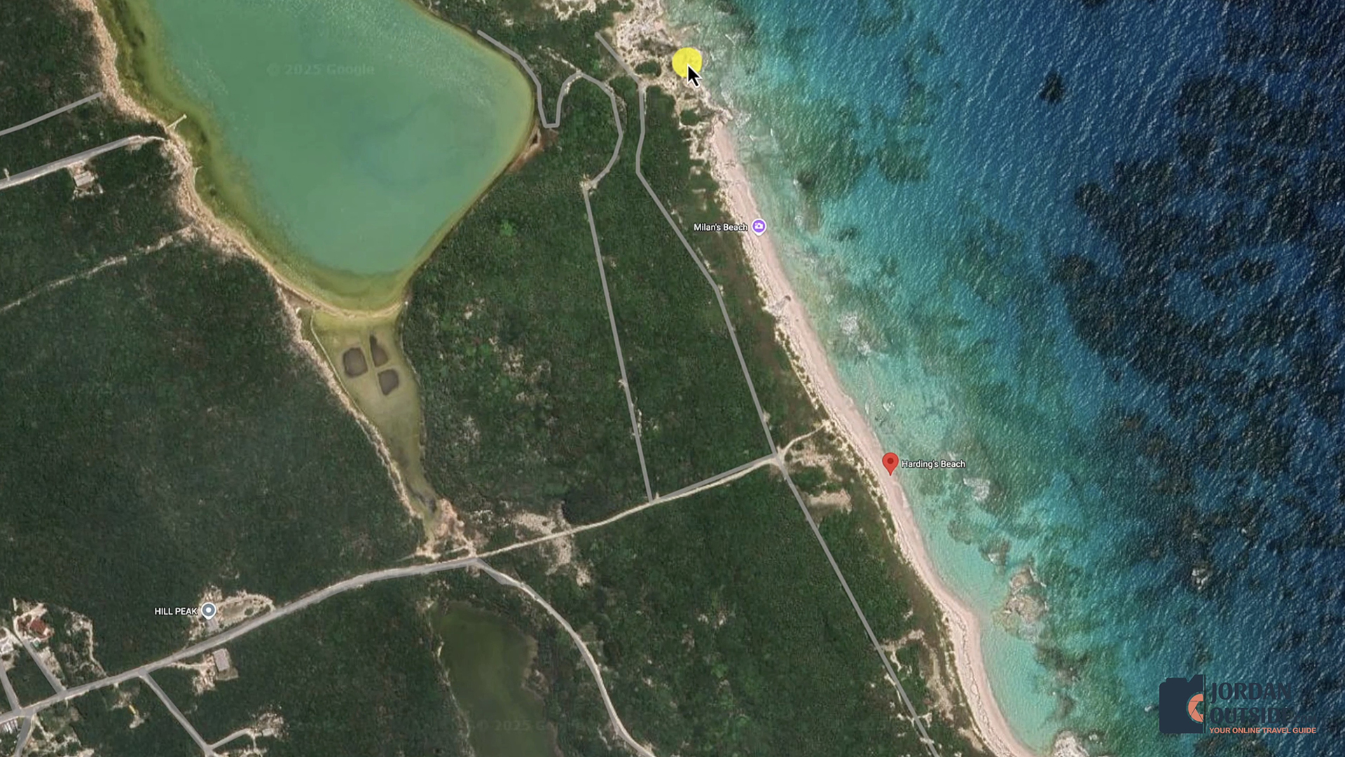 Harding's Beach, Long Island, Bahamas