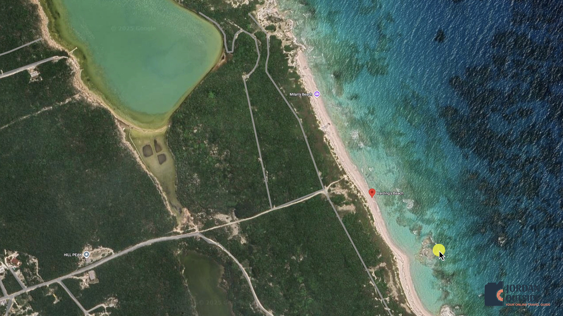 Harding's Beach, Long Island, Bahamas