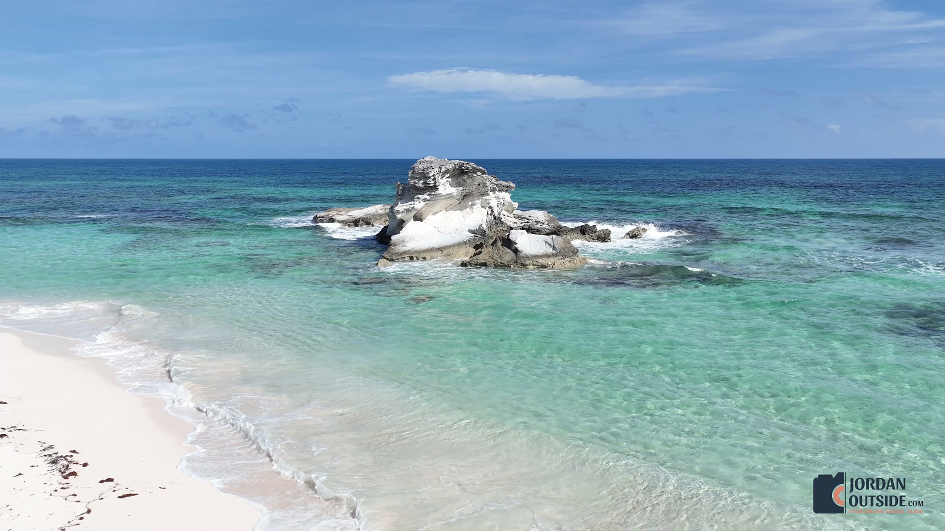 Harding's Beach, Long Island, Bahamas