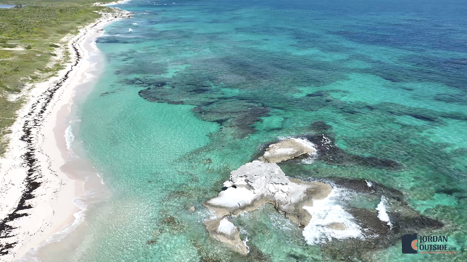 Harding's Beach, Long Island, Bahamas