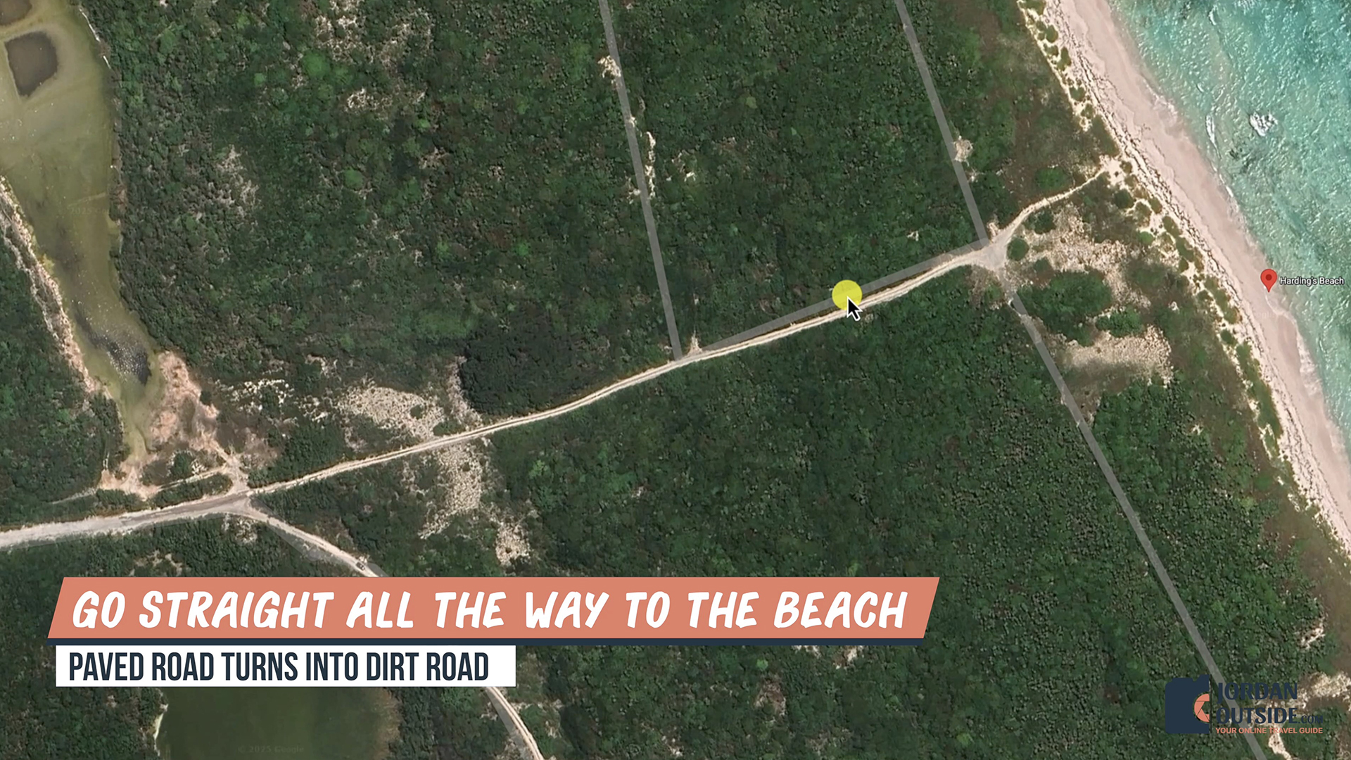 Harding's Beach, Long Island, Bahamas