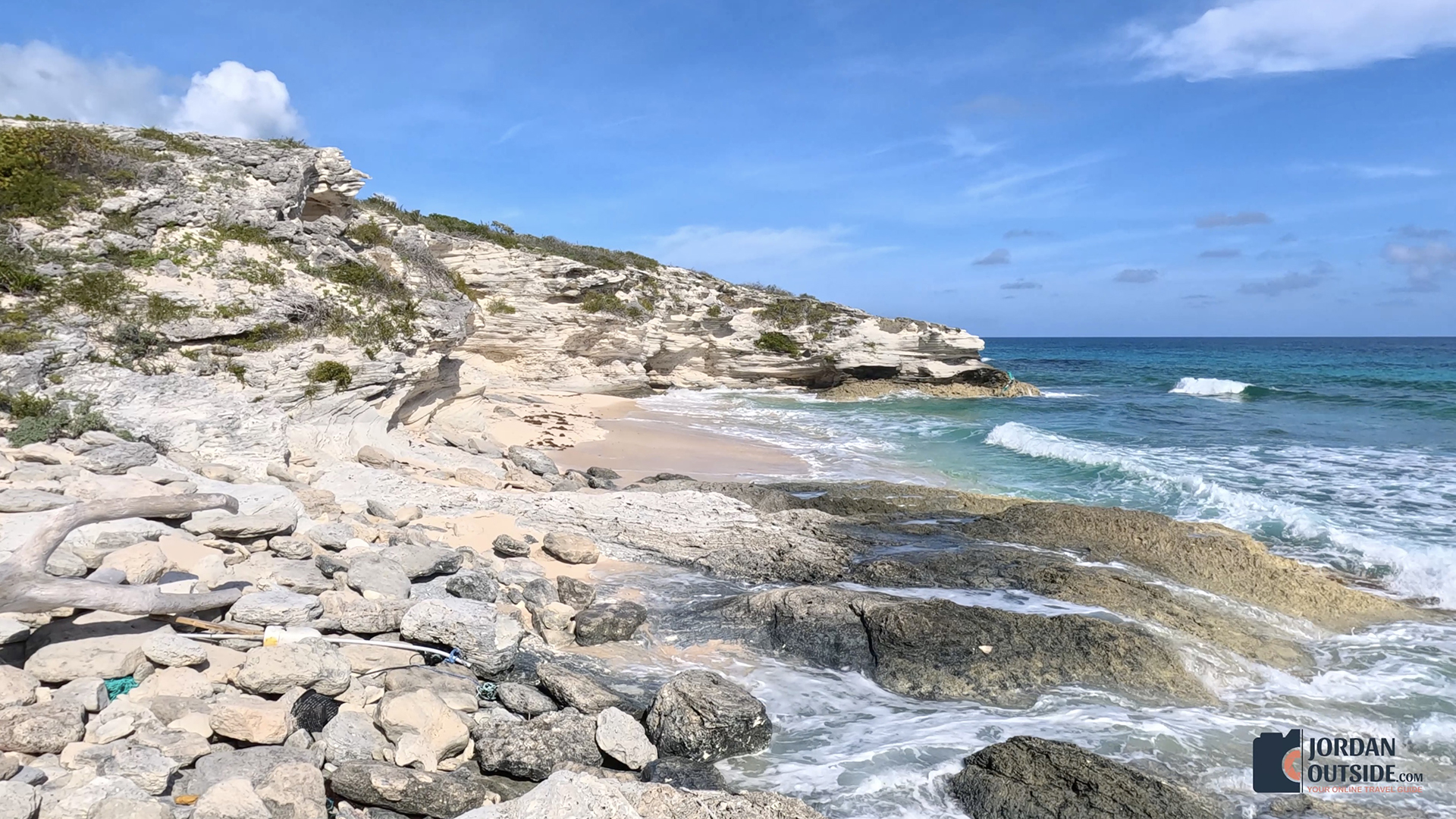 Harding's Beach, Long Island, Bahamas