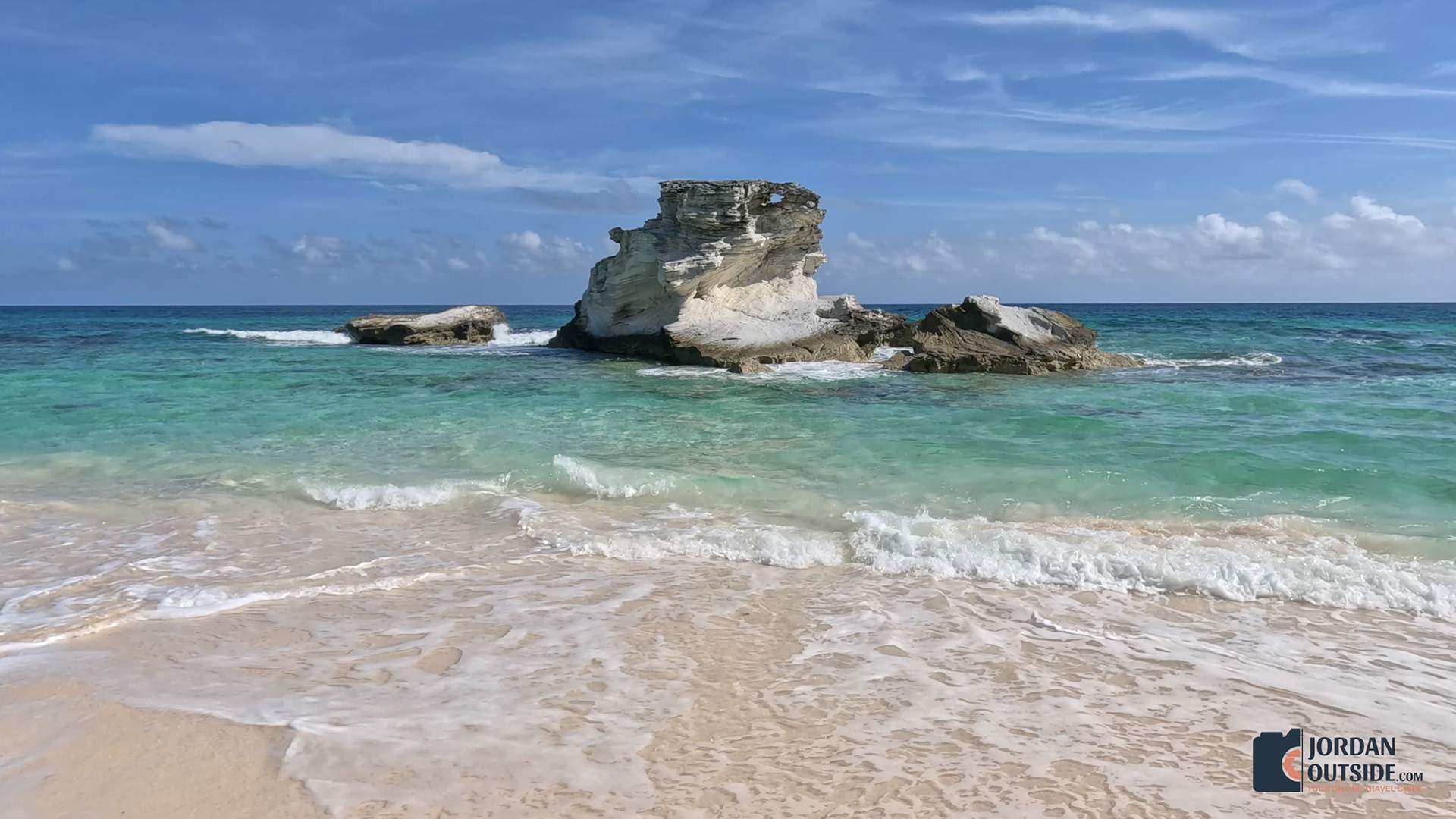 Harding's Beach, Long Island, Bahamas