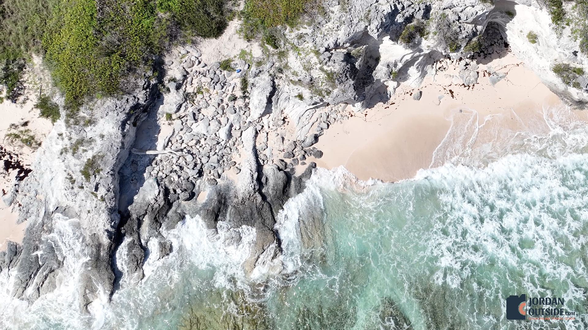 Harding's Beach, Long Island, Bahamas