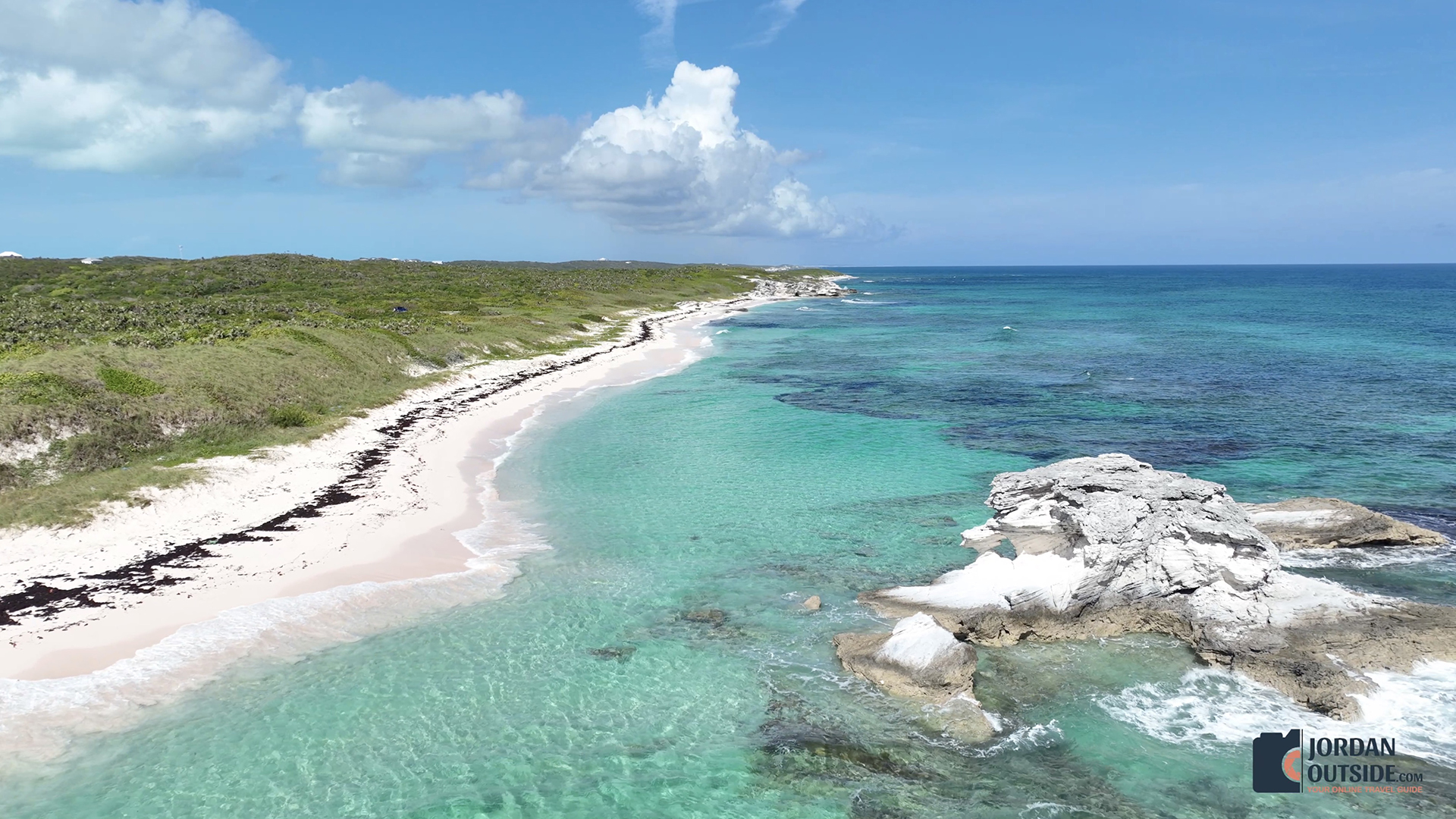 Harding's Beach, Long Island, Bahamas