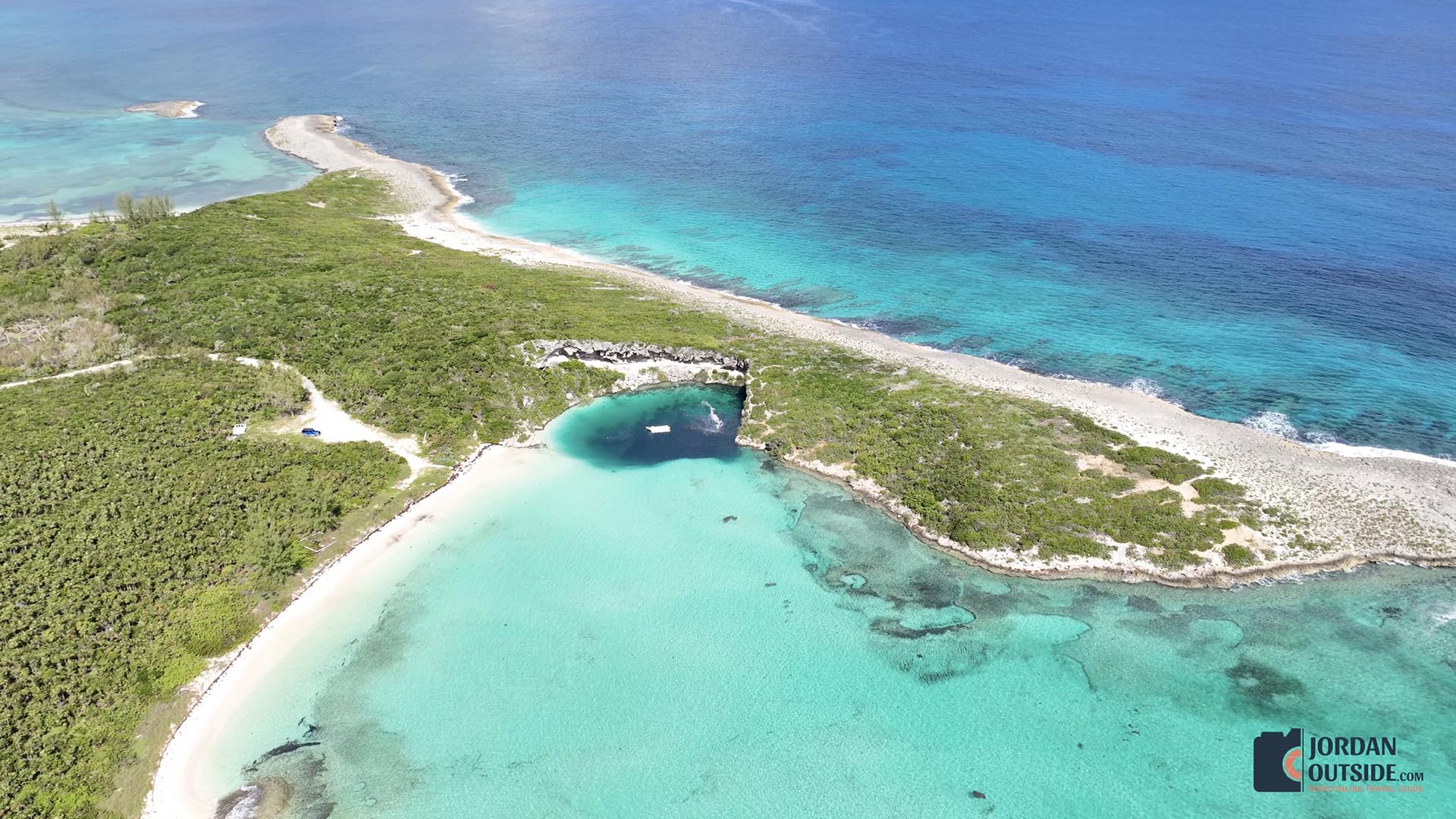 Dean's Blue Hole, Long Island, Bahamas
