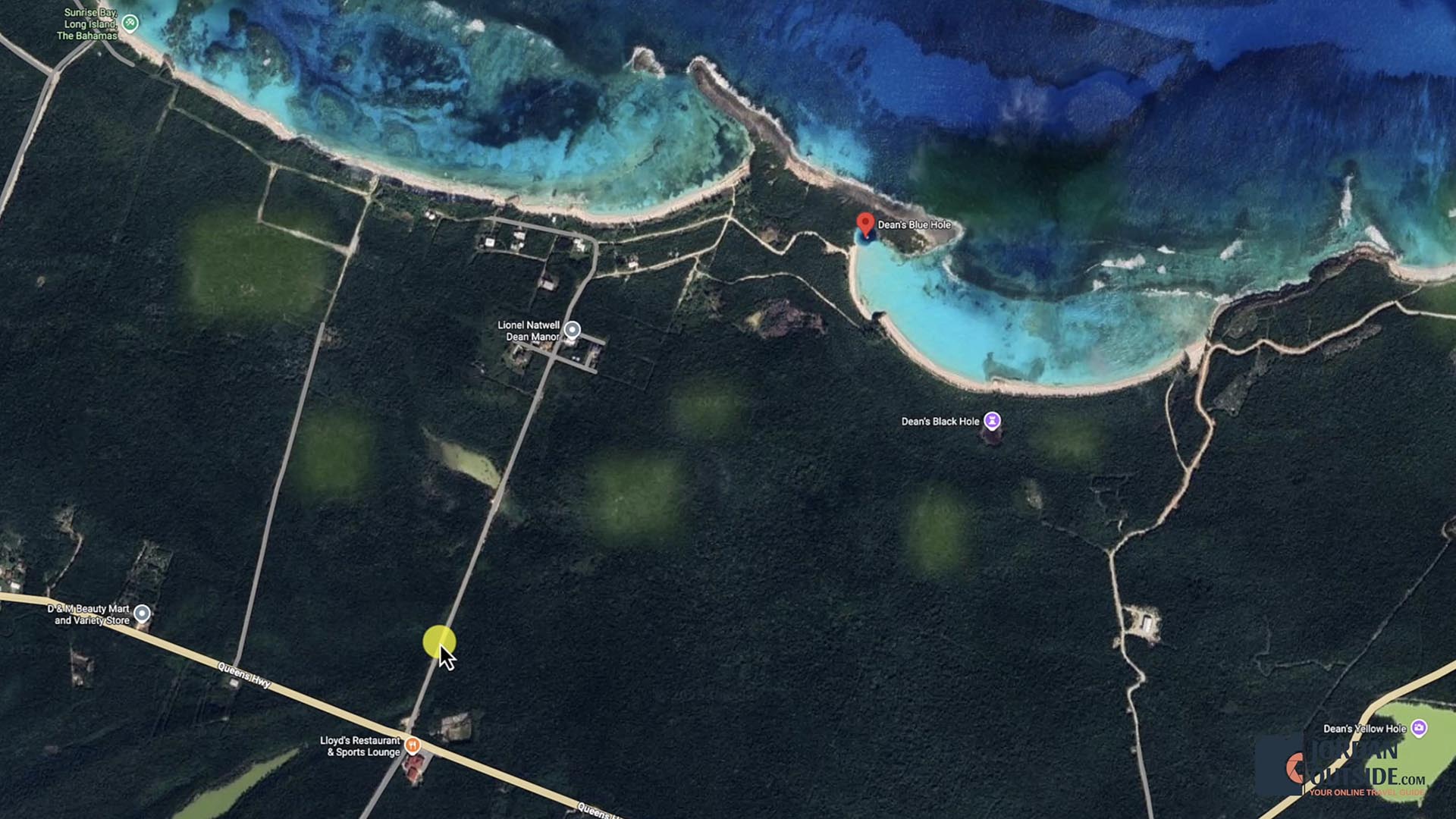 Dean's Blue Hole, Long Island, Bahamas