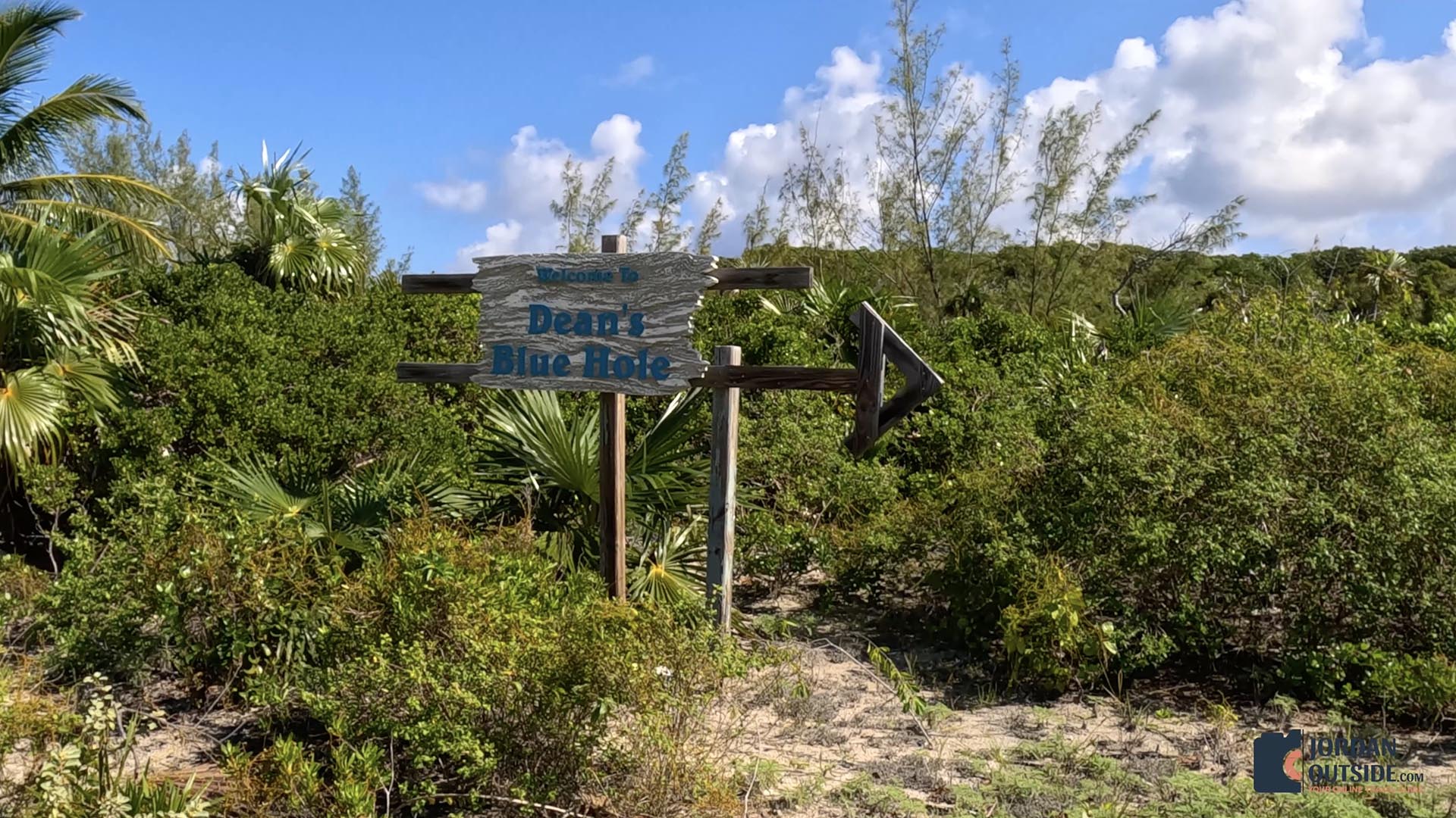 Dean's Blue Hole, Long Island, Bahamas