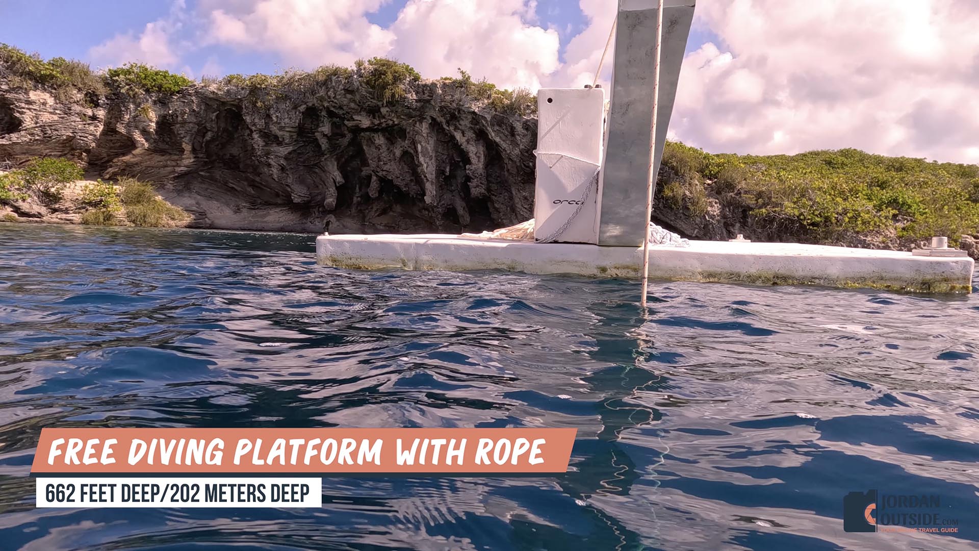 Dean's Blue Hole, Long Island, Bahamas