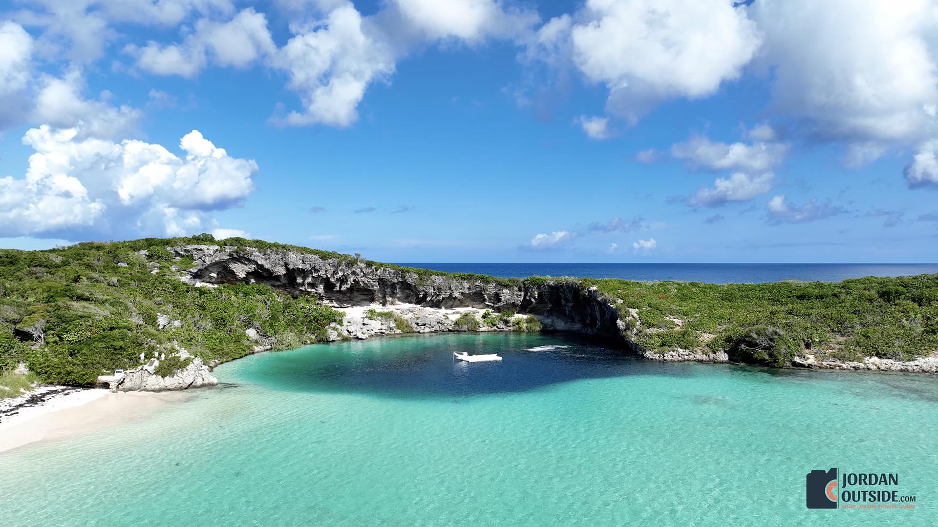 Dean's Blue Hole, Long Island, Bahamas