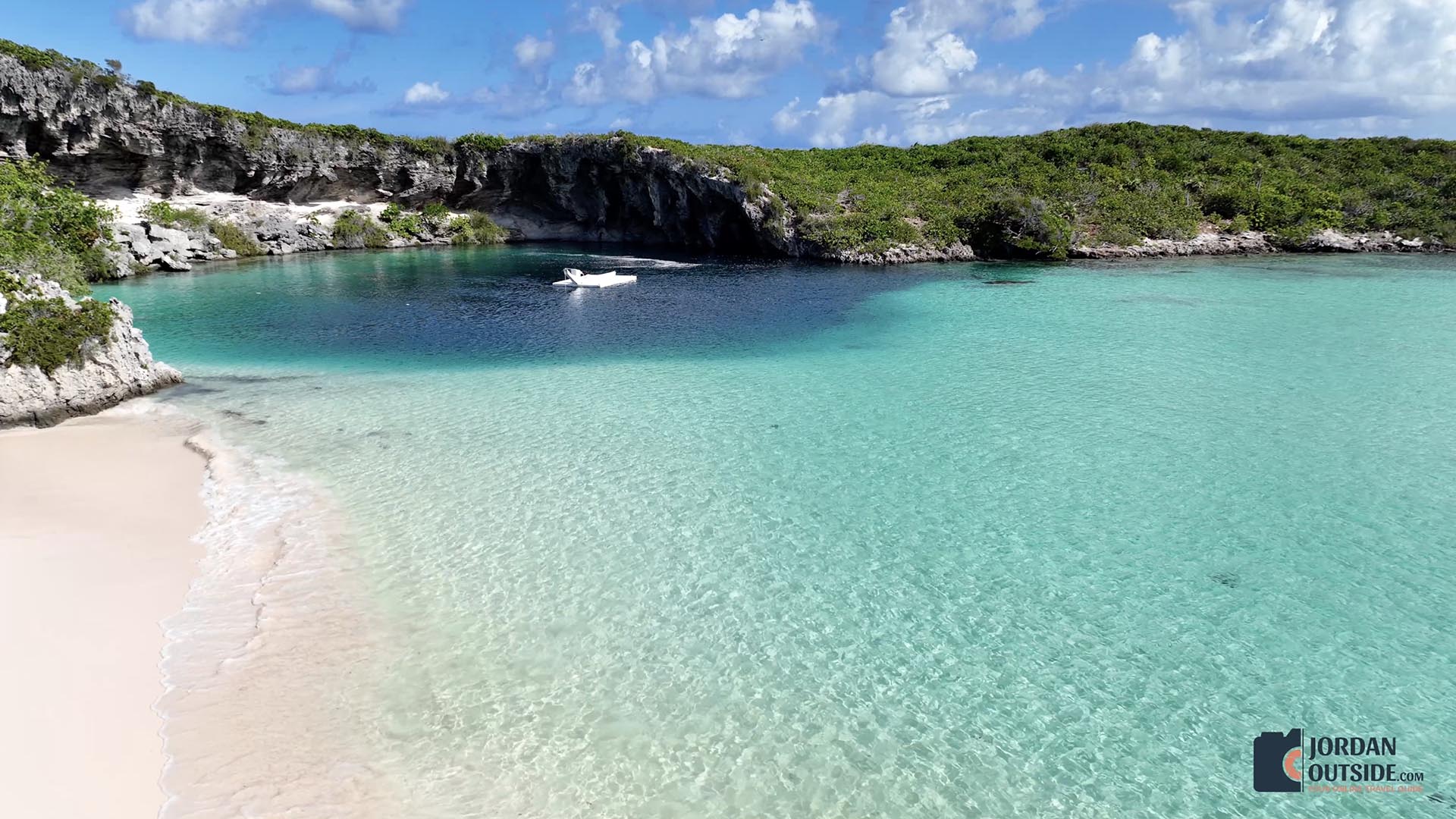 Dean's Blue Hole, Long Island, Bahamas