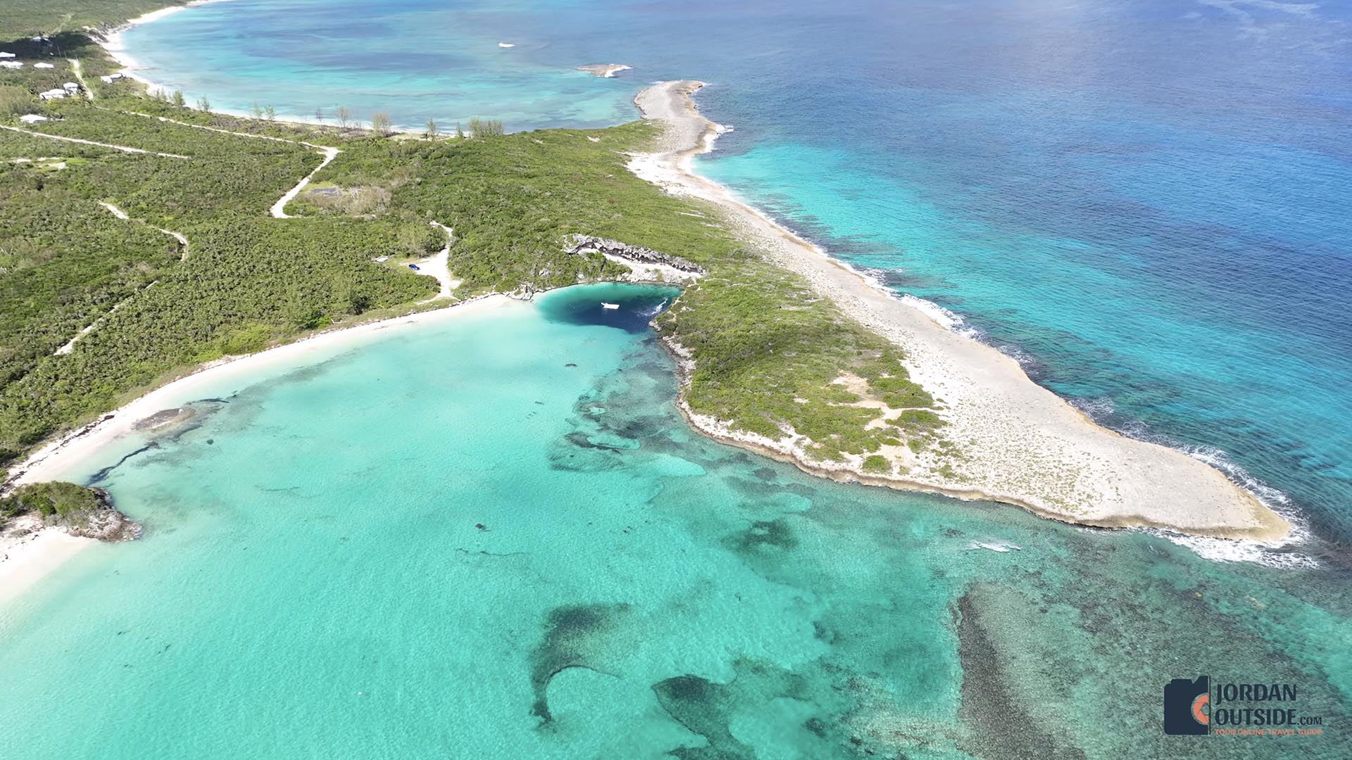 Dean's Blue Hole, Long Island, Bahamas