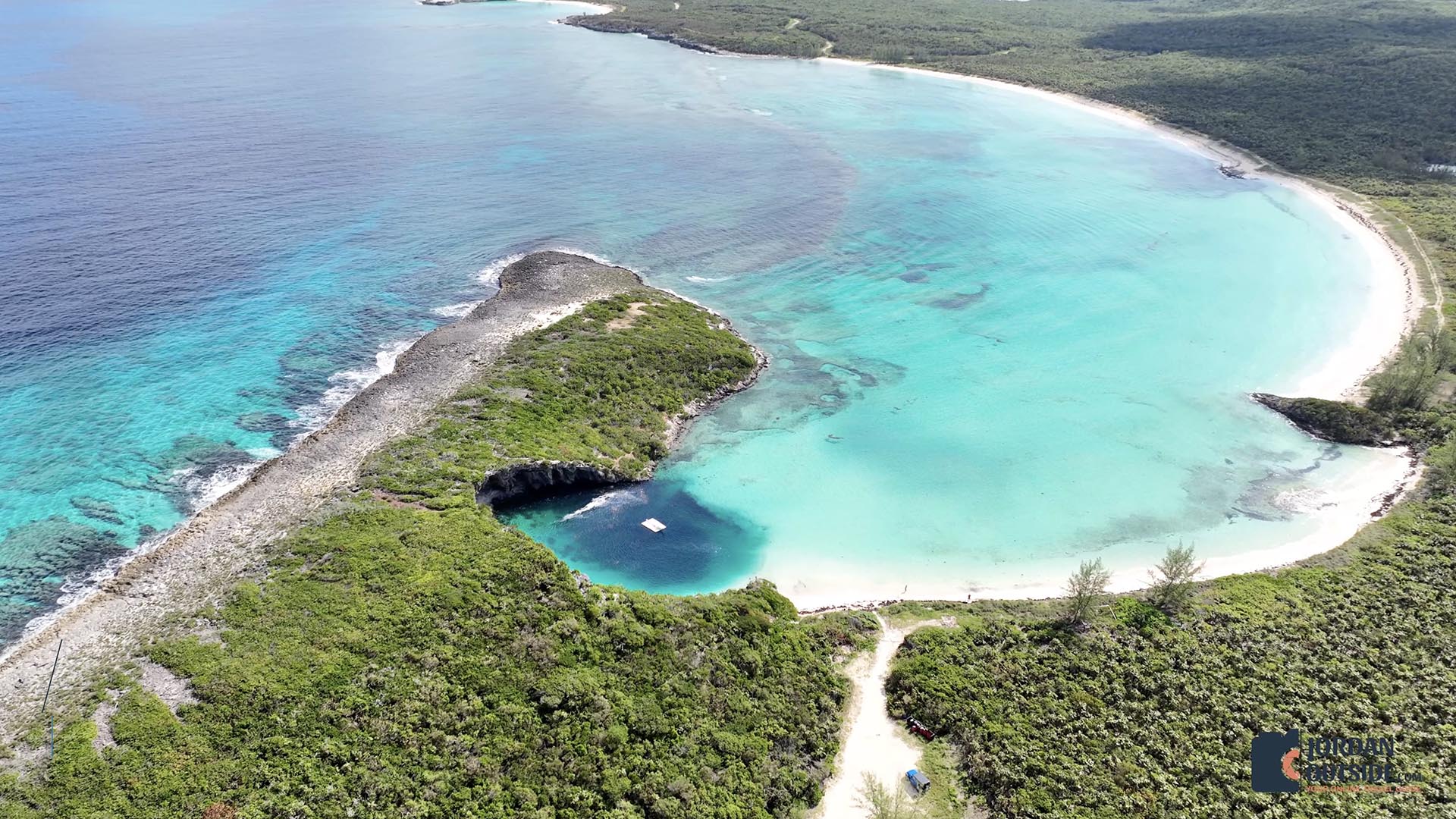 Dean's Blue Hole, Long Island, Bahamas