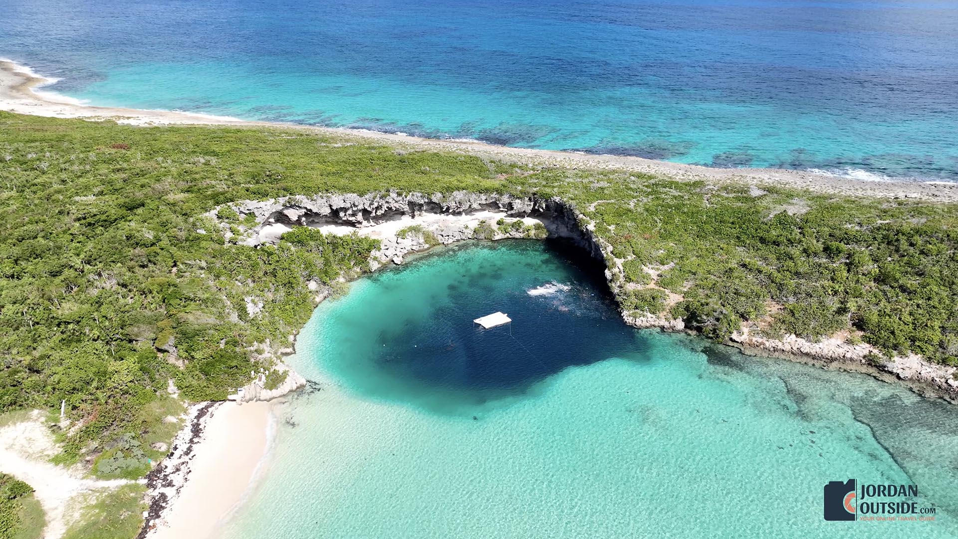 Dean's Blue Hole, Long Island, Bahamas