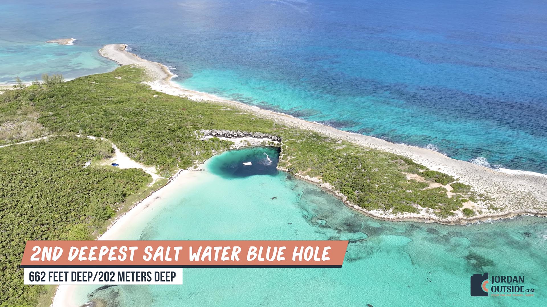 Dean's Blue Hole, Long Island, Bahamas