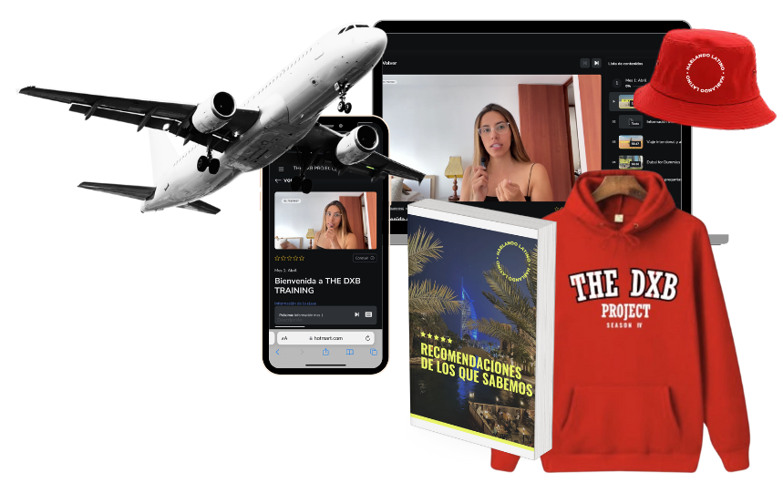 Merch DXB Project Vol.3 edición limitada HablandoLatino: Sudadera hoodie gorra