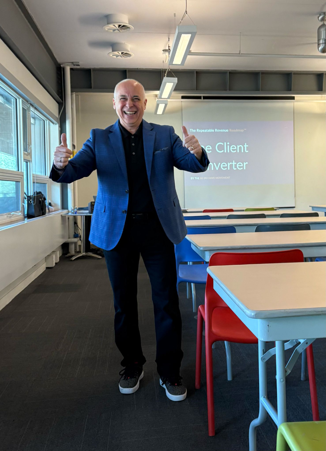 Instagram Image of affirmation from the Be Do Have Movement