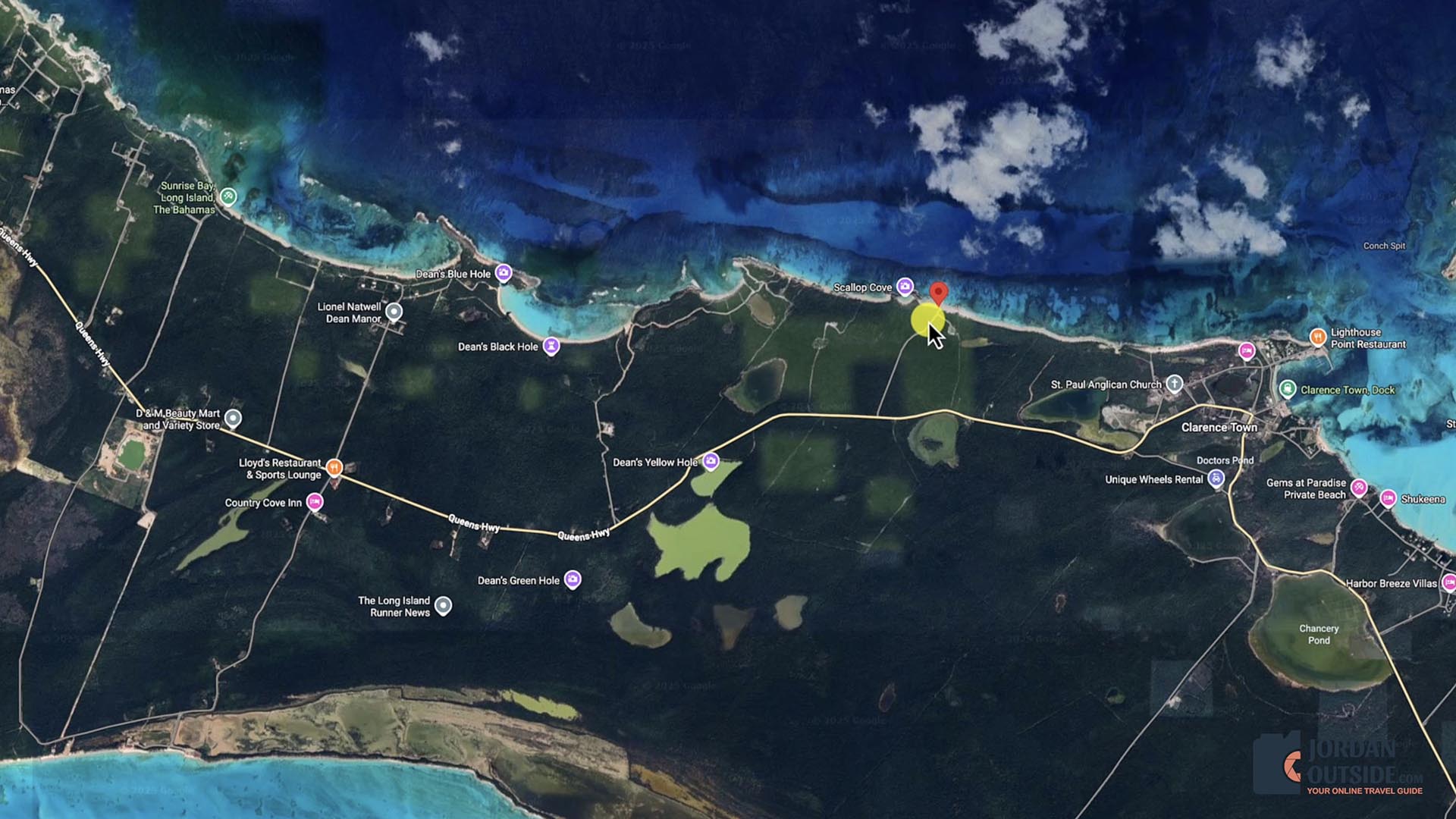 Dean's Blue Hole, Long Island, Bahamas