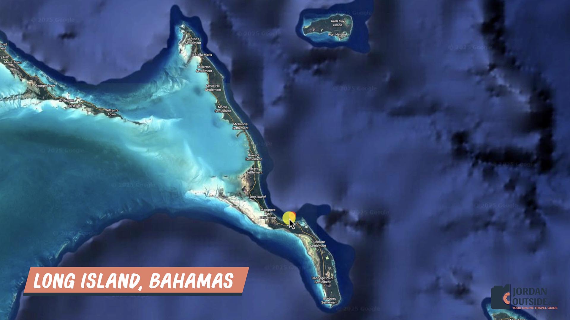 Dean's Blue Hole, Long Island, Bahamas